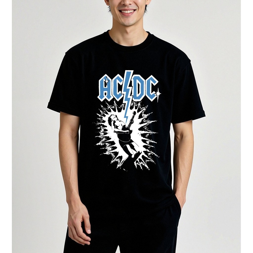 Kaos Band “Rock Revival” Kaos Hitam / Kaos Terlaris Klub Rock - Kaos pria