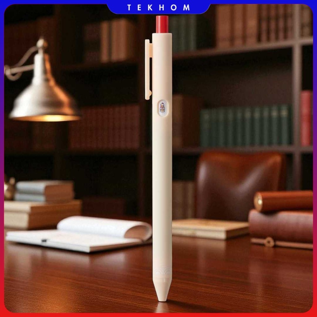 

Kaco Pena Pulpen Gel Small Window Pattern Quick Dry Black Ink 1 PCS - K1053