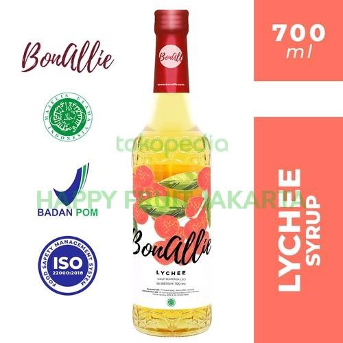 

Bonallie syrup rasa Lychee | sirup berperisa leci | 700 ml