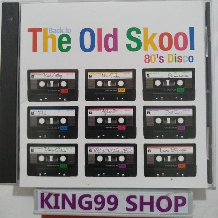 CD back to THE OLD SKOOL 80's disco. baltimoora alphaville a-ha laura branigan debbie gibson sabrina