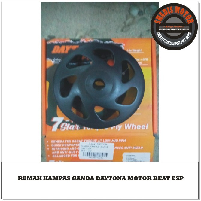 Rumah Kampas Ganda Motor Beat ESP Merk Daytona