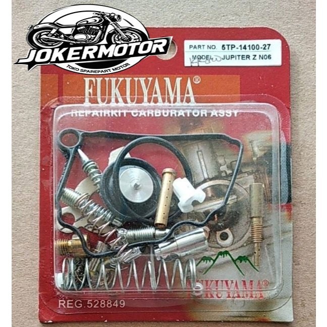 REPAIRKIT CARBURATOR ASSY  REPAIR KIT KARBURATOR ASSY JUPITER Z N 06 -09 VEGA R NEW - FUKUYAMA