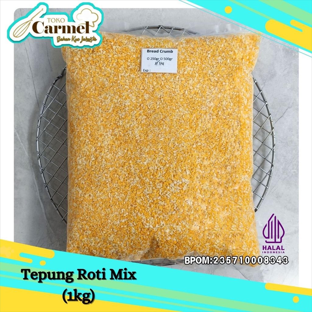 

Tepung Roti Kasar Mix 1kg Bread Crumb Mix