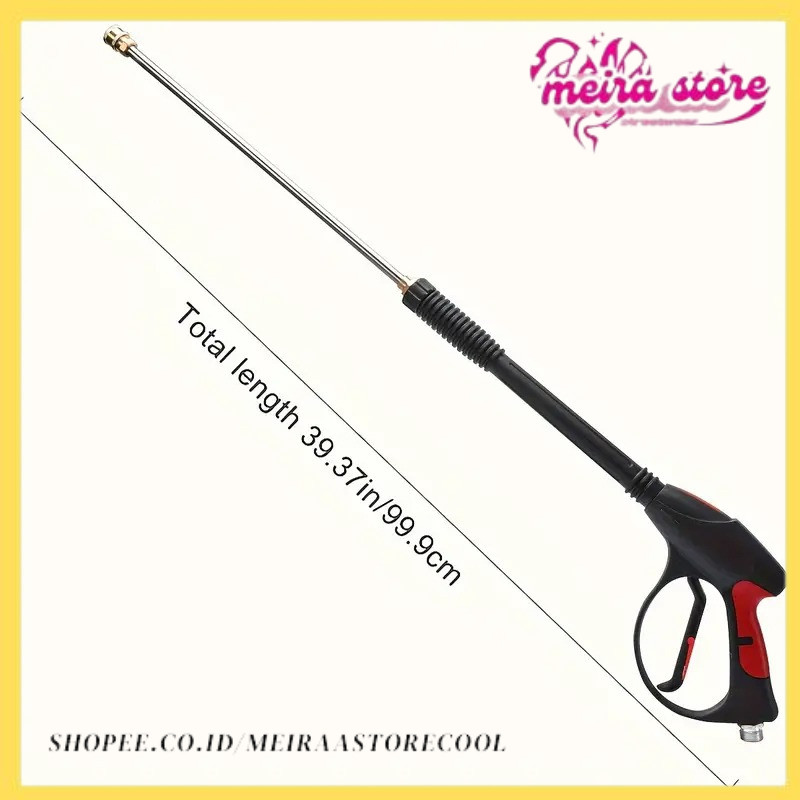 High Pressure Cleaning Water Gun M22-14 Copper Valve Core Car Washing Water Gun 1/4 Quick Connect 40