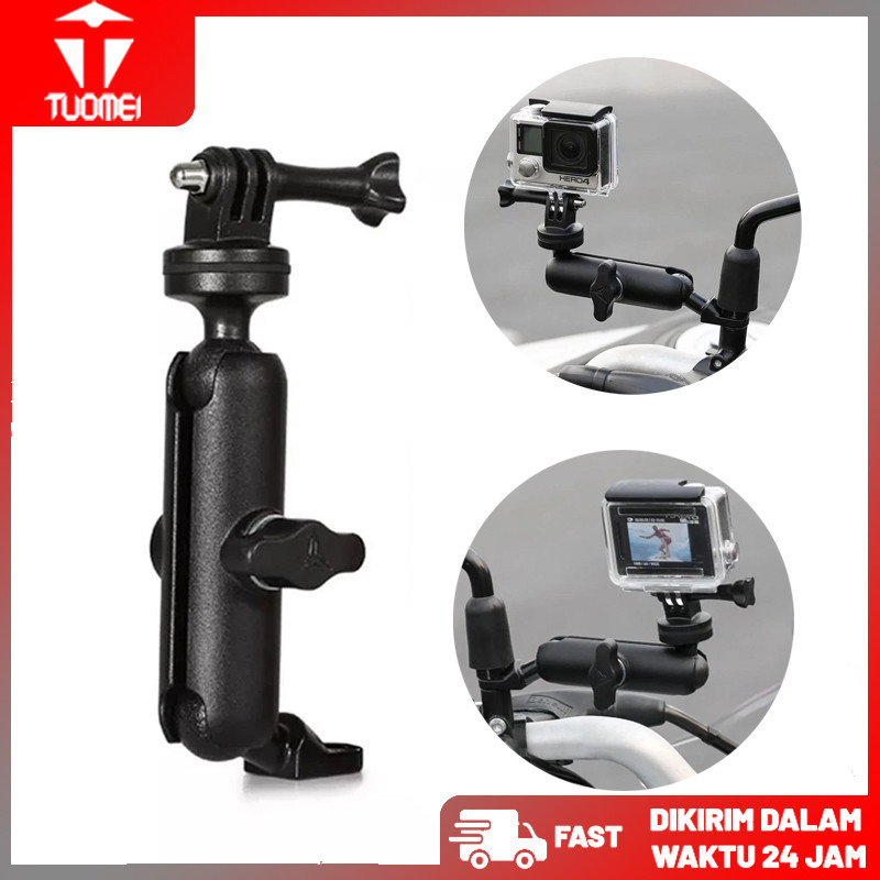 Breket GoPro MOTOWOLF SPION MDL3519/ Dudukan GoPro SPION Motor/ Holder Camera GoPro