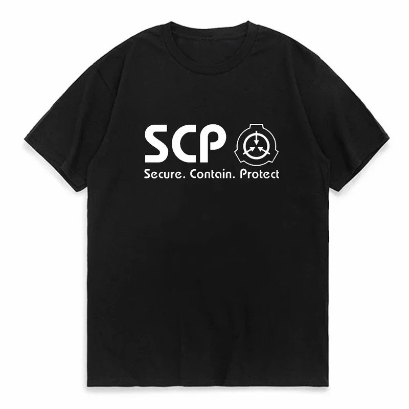 Harajuku Hip Hop Kaos SCP Foundation Pelanggaran penahanan aman penahanan melindungi 173 penahanan k