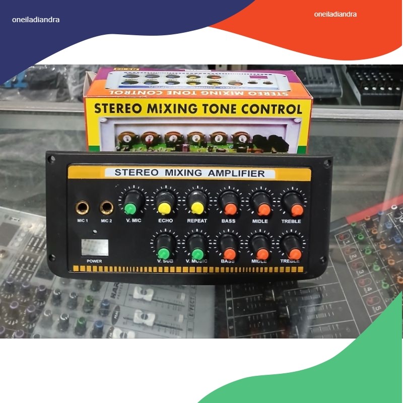 Kit stereo mixing tone control Nelc NX04