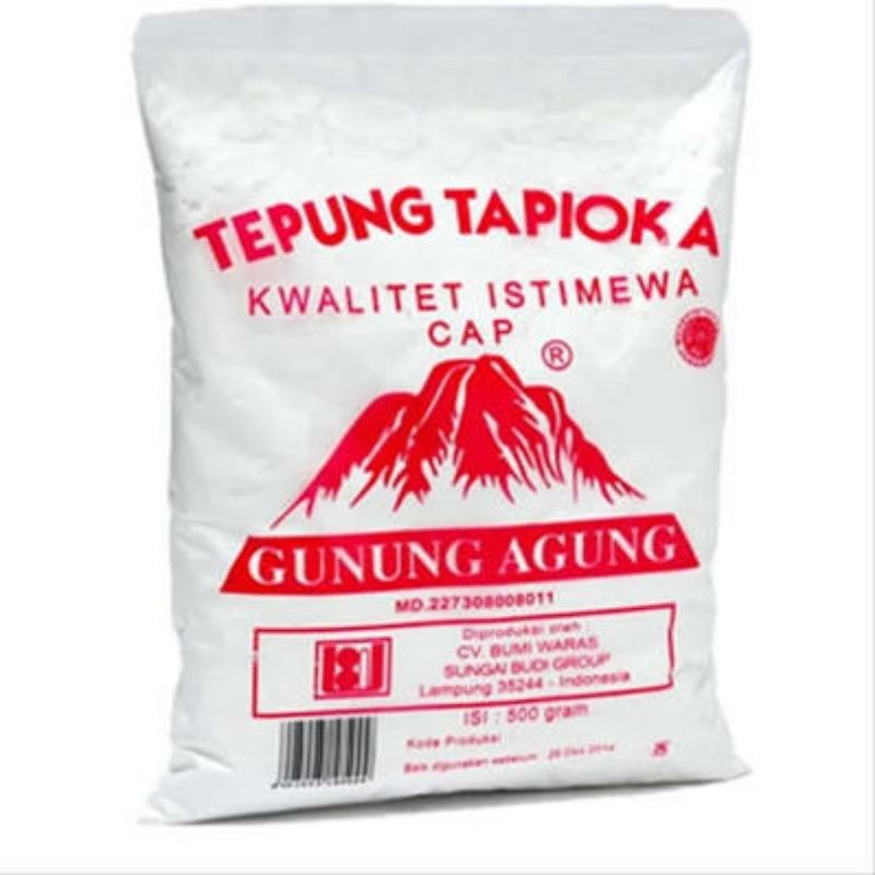 

Tepung Sagu / Tapioka cap Gunung 500g