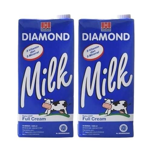 

PROMO! Susu Diamond UHT full cream 1 liter Milk
