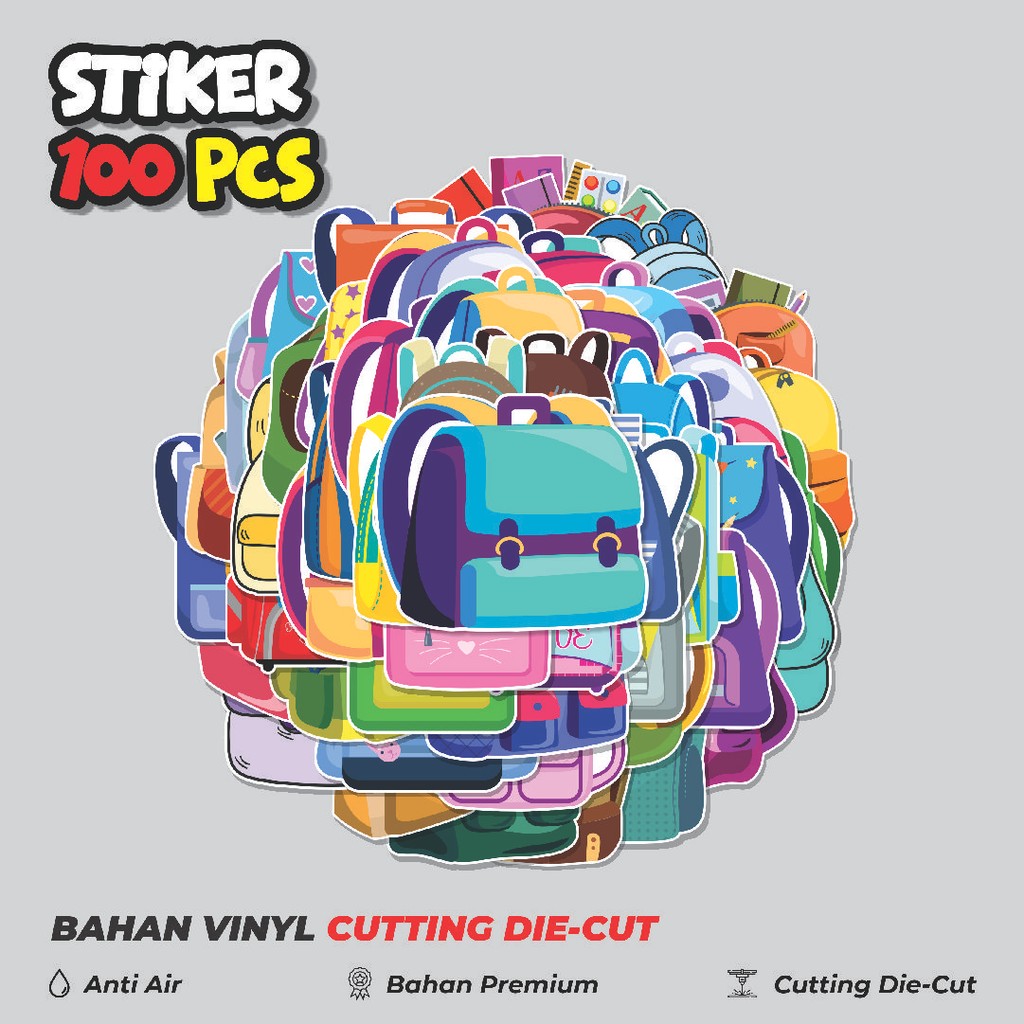 

Terbaru! 50 pcs Stiker Tas Ransel Dekorasi Lucu Kreatif untuk Notebook, Skateboard, HP