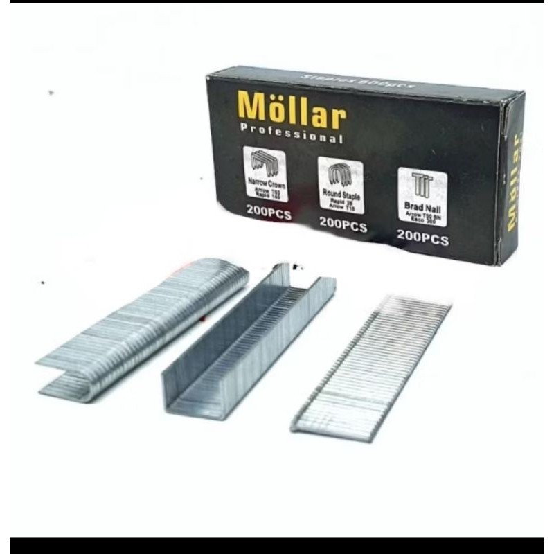 MOLLAR Reffil isi Stapler Staples Tembak Staples Gun Taker 3in1