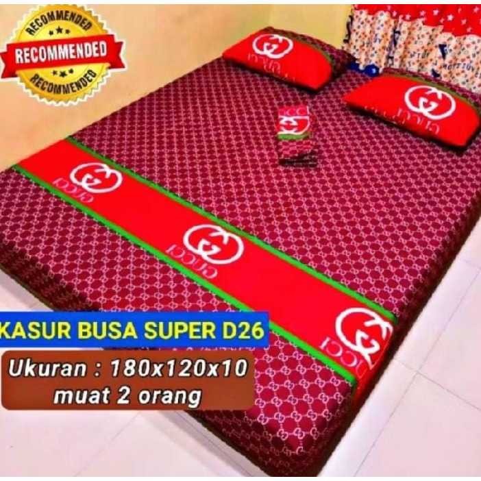 GERISAL Kasur Lantai Busa Tebal muat single 2 orang dewasa uk 180x120cm anti kempes