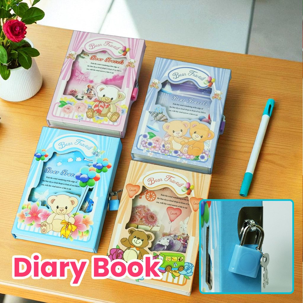 

Buku Diary Aesthetic / Buku Diary Kunci / Buku Catatan / Buku Note Aesthetic 32K-YS04070