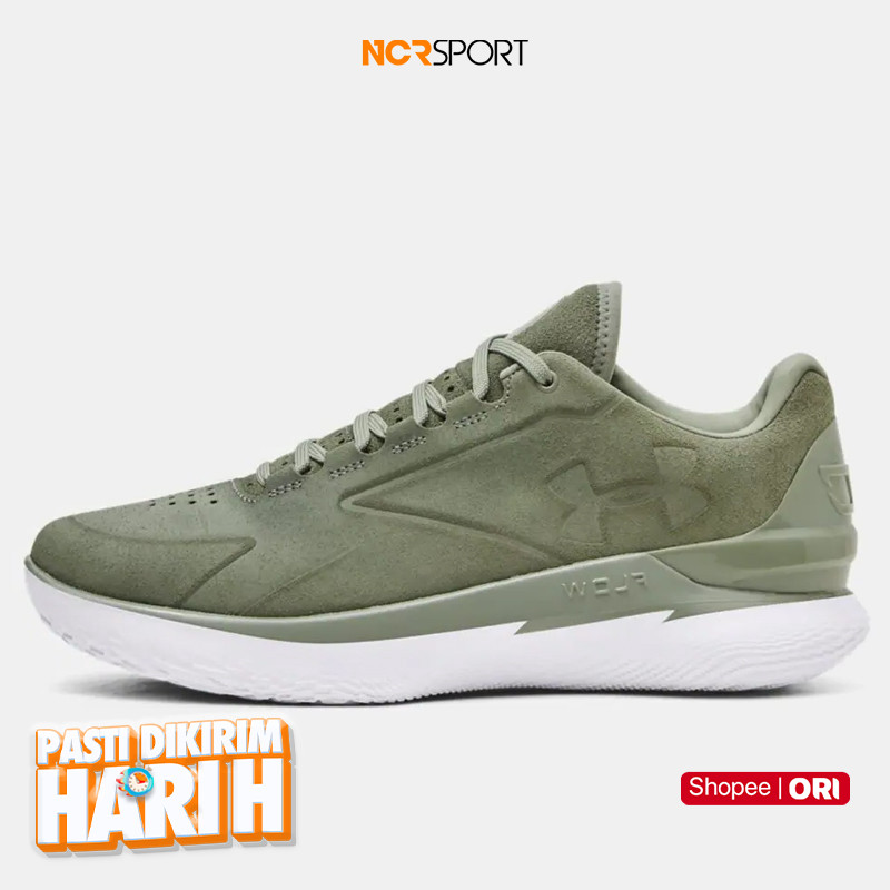 Sepatu Basket Under Armour Curry 1 Low Flotro Lux Grove Green Original