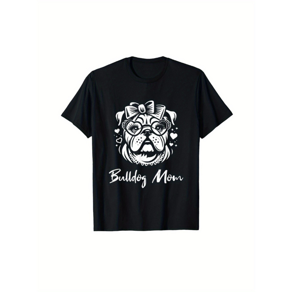 Kaos Pria Bulldog Inggris - Kaos Distro Katun, Baju Kaos Pria, Kaos Pria Keren, Kaos Lengan Pendek