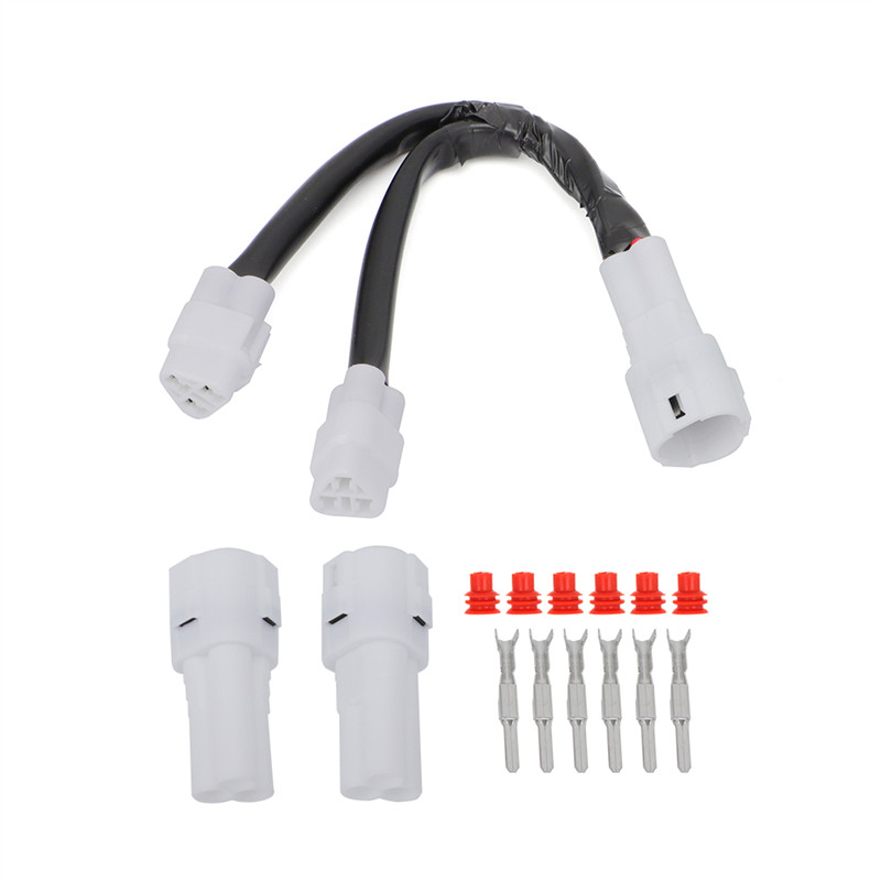 Motorcycle Power Outlet Splitter Kit For Yamaha Tenere 700 Super Tenere Conector for USB Charger GPS