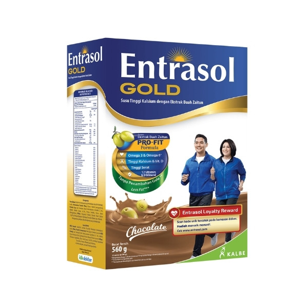 

ENTRASOL GOLD CHOCOLATE 560 GR