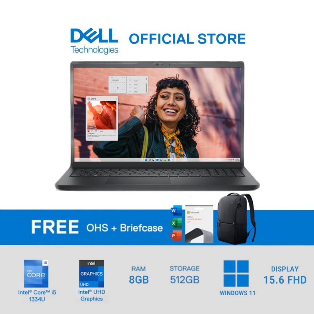 DELL INSPIRON 3530-i5-8GB-512SSD-UMA