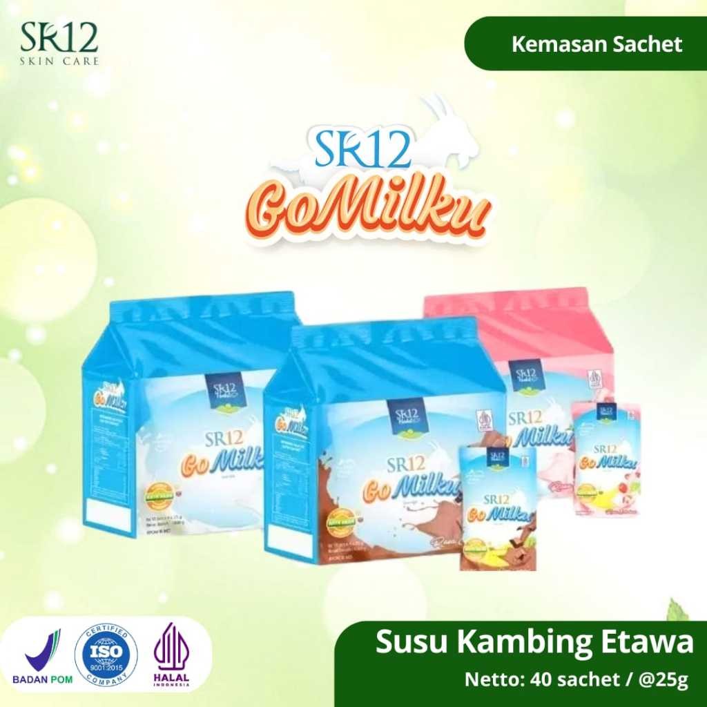 

Gomilku Sachet SR12 Susu Kambing Etawa Isi 40 Sachet Kemasan Praktis