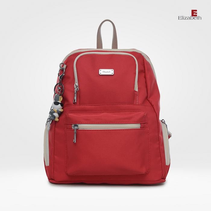 ORIGINAL Tas Ransel Wanita Elizabeth Backpack 0055-6338 - Red