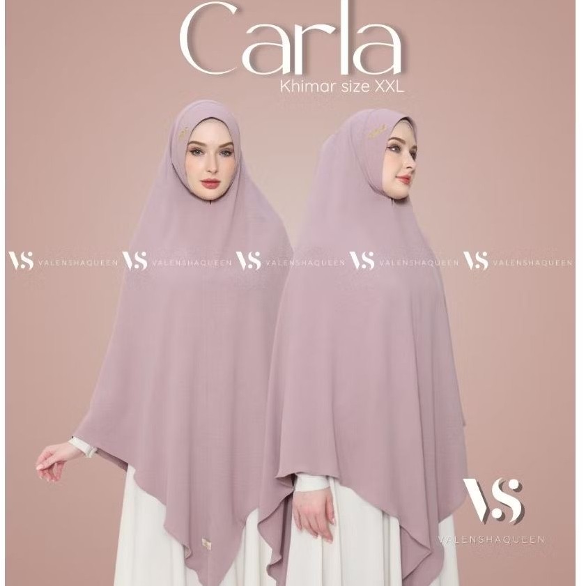 BIGMAXS Valenshaqueen | khimar Carla XXL| Hijab Instan carla | Jilbab antem | Khimar Syar'i | Kerudu