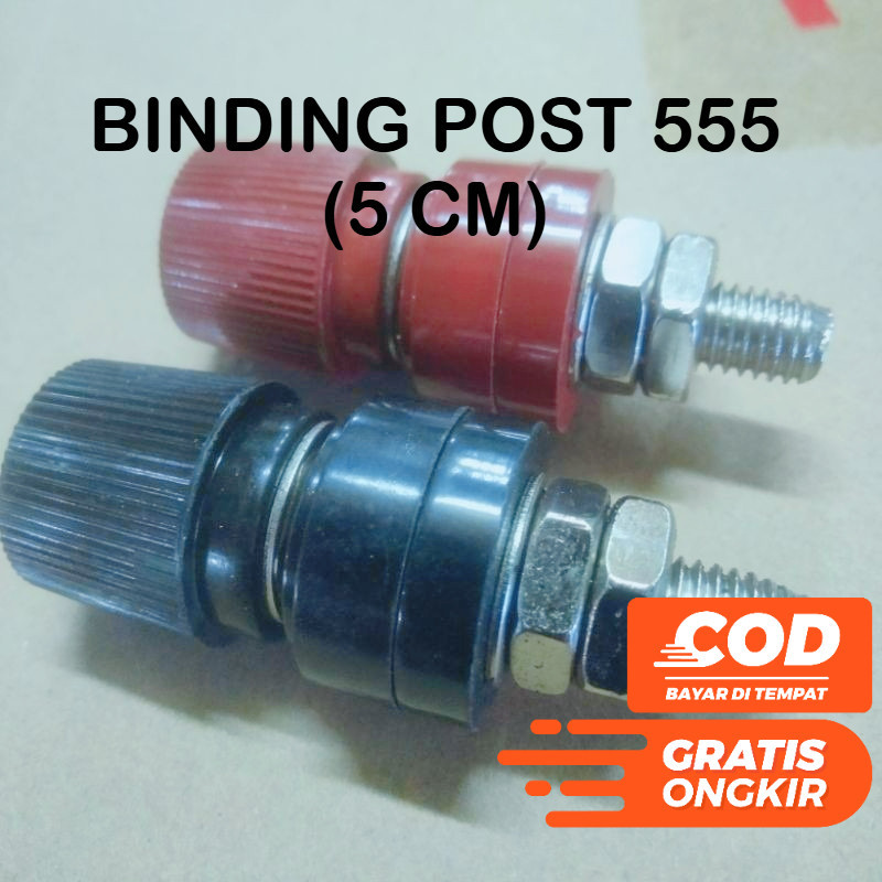 BIDING PUSH 555 BINDING POST BESAR 5 CM KUALITAS BAGUS