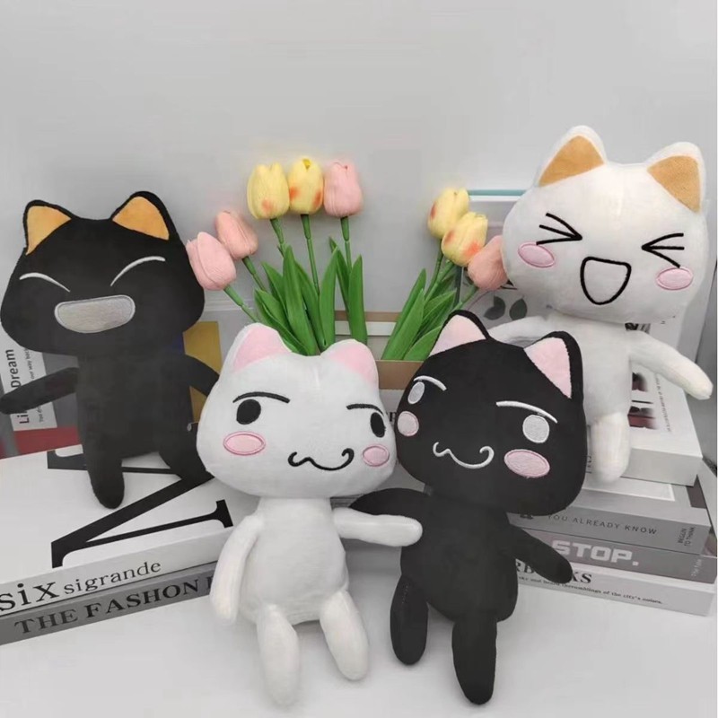 Lovely Toro Inoue The Cat Plush Toy Soft Anime Cartoon Animal Doll Cute Decorations Birthday Gifts  