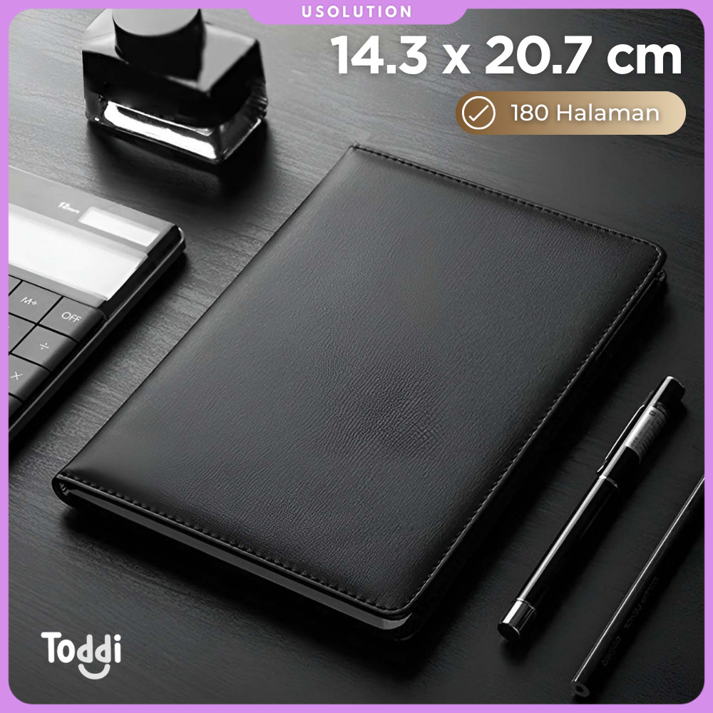 

Toddi Buku Jurnal Hardcover Notebook Diary 72GSM 180 Halaman Grid - 1623