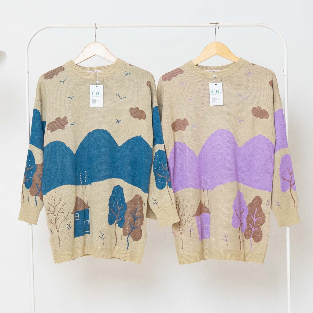 CDCModels Fajrina Sweater Rajut - Atasan Wanita Dewasa