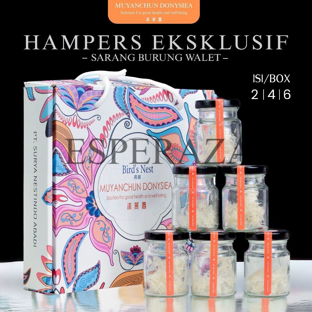 

Paket Hampers Sarang Burung Walet Kering – Siap Masak, Untuk Ibu Hamil, Tanpa Pengawet & Bergizi