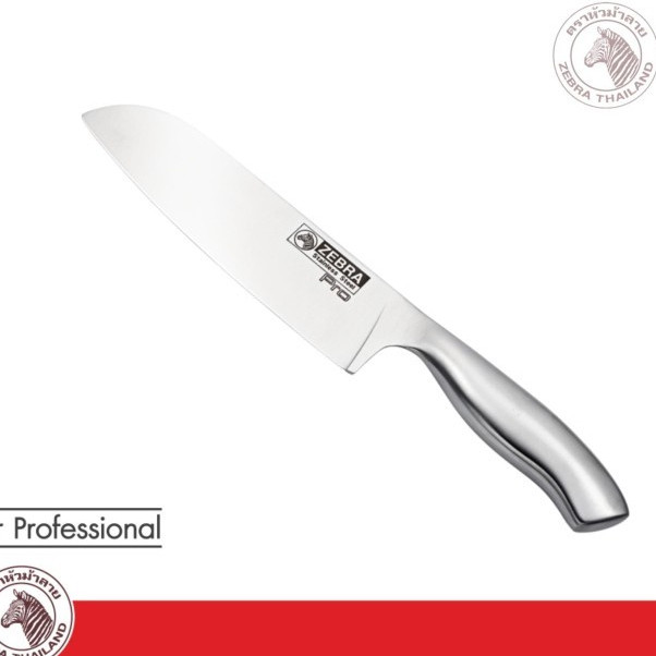 Pisau Dapur Stainless / Pisau Sushi Stenlis / Pisau Zebra Stenles Sushi Knife Pro II 7" Zebra 100249