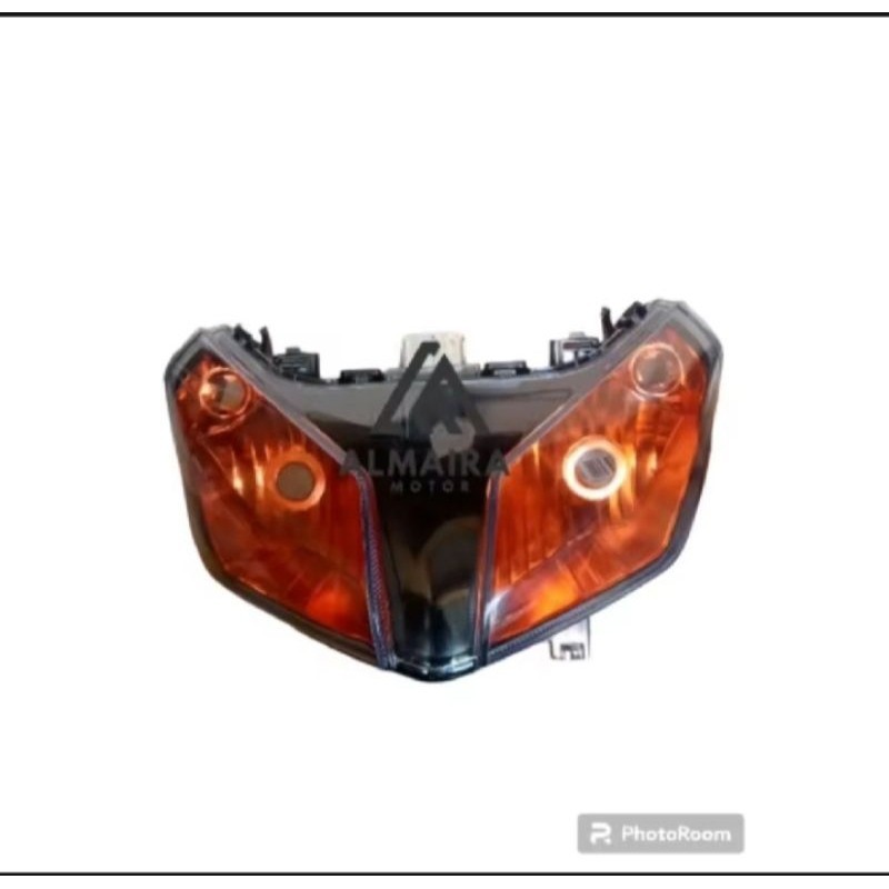 REFLEKTOR HEADLAMP LAMPU DEPAN VARIO 110 THECNO COUSTOM BEST QUALITY Cokro Variasi