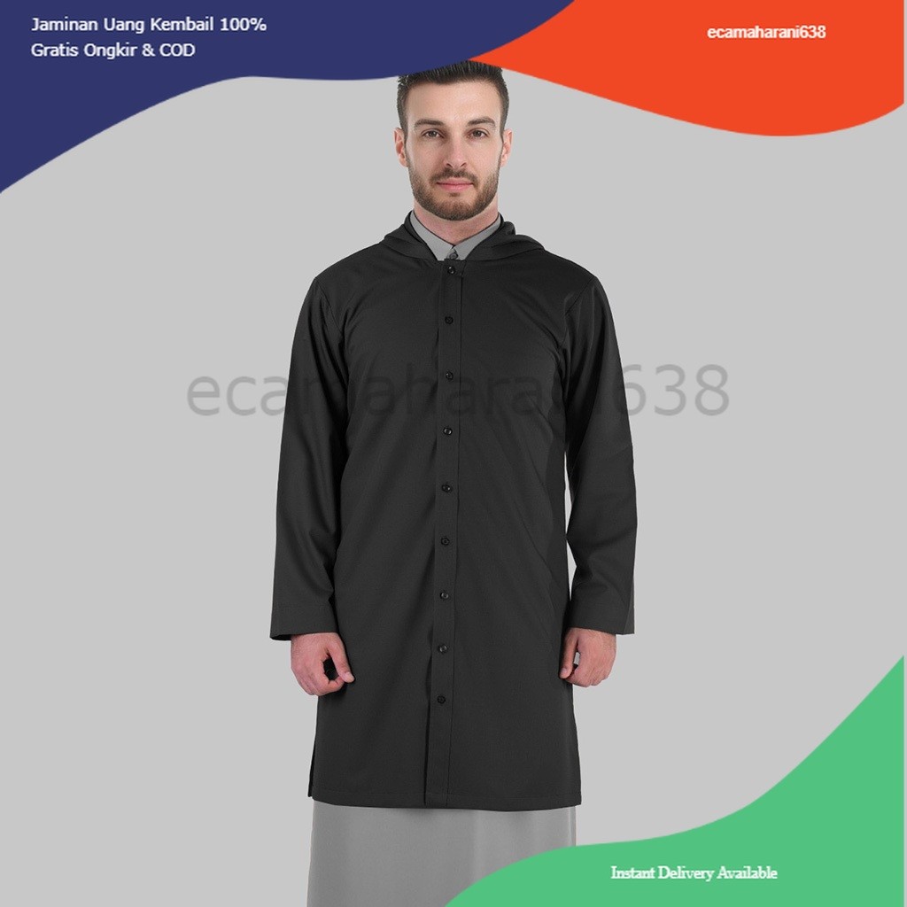Jubah Pria Toyobo Thobe Jubah Gamis Pria MUslim Al-Warith Baju Muslim Pria Jubah Pria Thobe Toyobo P