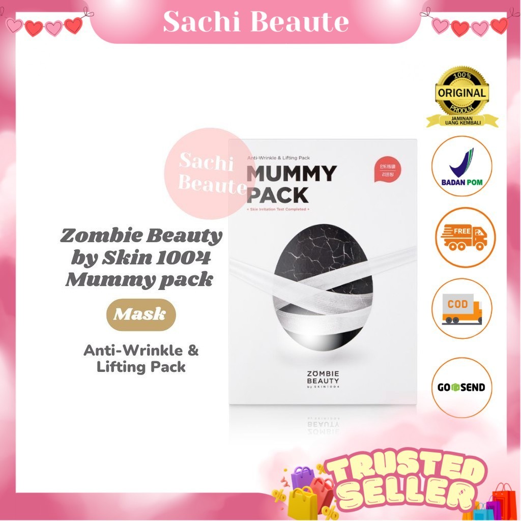 Zombie Beauty by SKIN1004 [Anti-Wrinkling] -  Mummy Pack*8ea BPOM