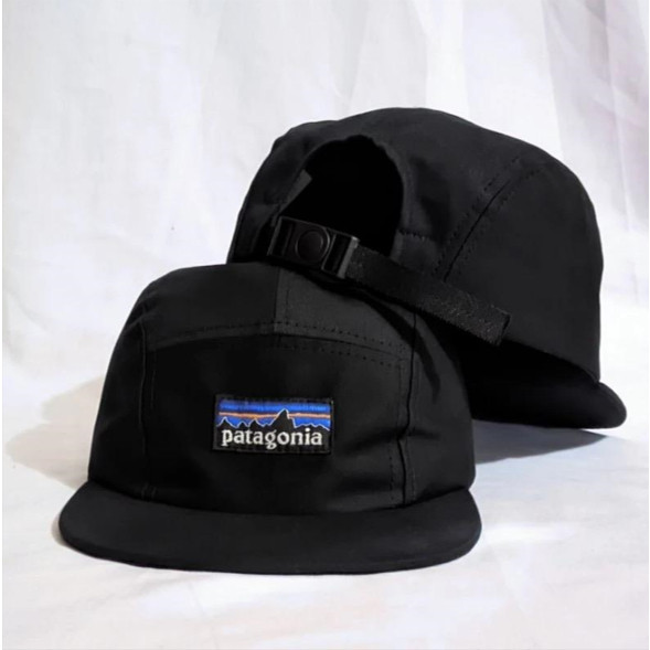 TOPI PRIA 5 PANEL CAP PATAGONIA DISTRO ORIGINAL TOPI LIMA PANEL PRIA DEWASA