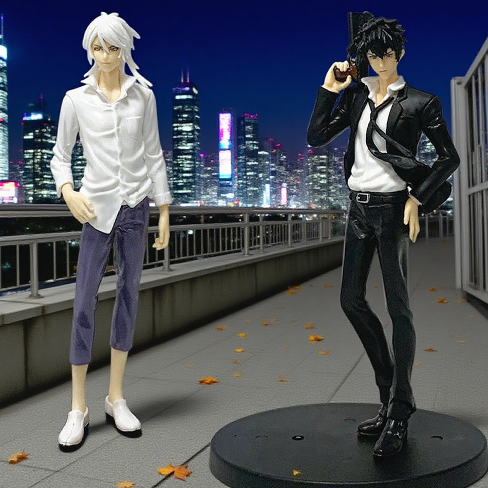 Psycho-pass Psycho Pass 18cm Makishima Shougo Kougami Shinya Anime Pvc Model Figure Cool Man Desktop