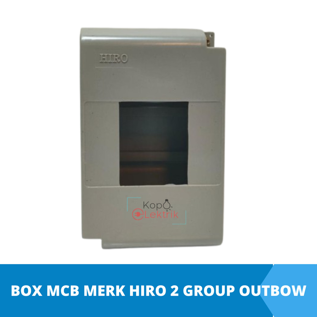 Box MCB 2 Group Hiro Rumah MCB 2 Group