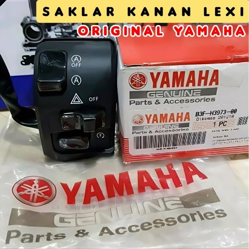 Saklar kanan LEXI original YGP yamaha Genuine Part Stater Hazard