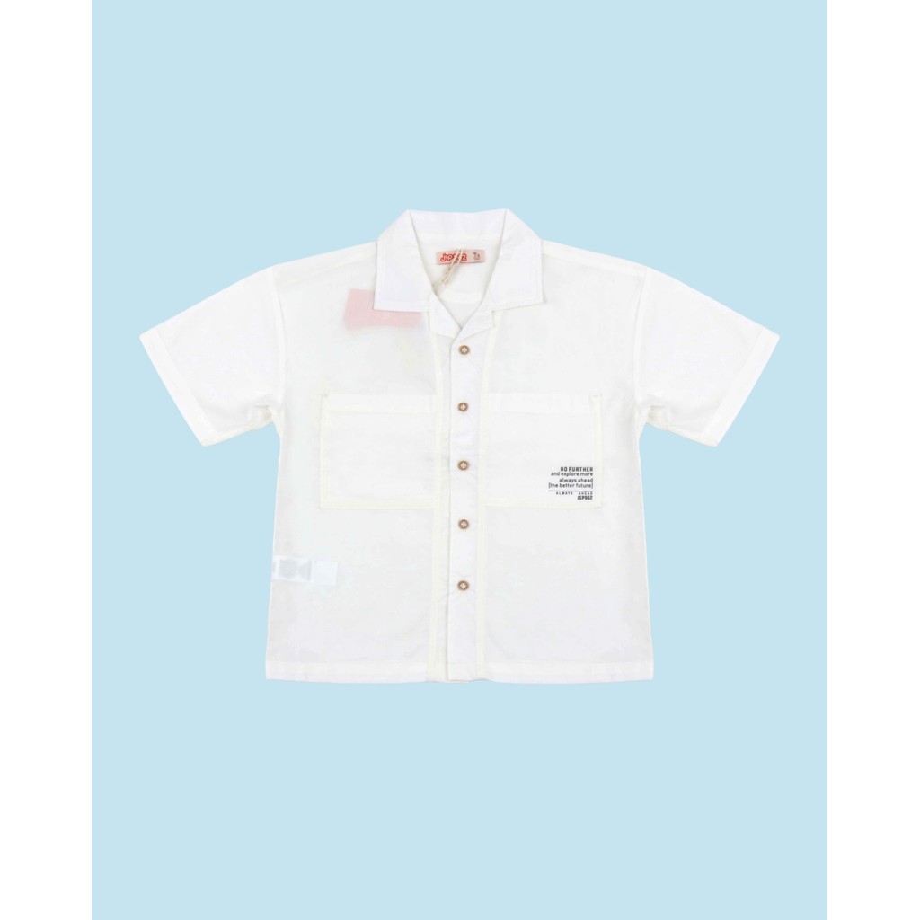 Jsp962 - Kemeja Anak Laki-laki, 4-14 Tahun - J252SCSK-02SH3