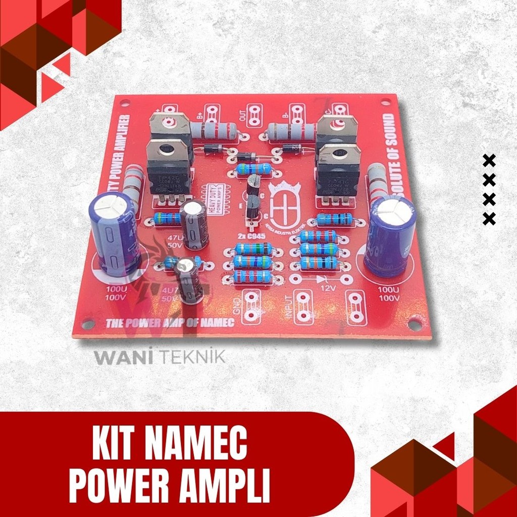 Kit Driver Ampli Namec Standard - Untuk Berbagai Tipe Power Ampli

