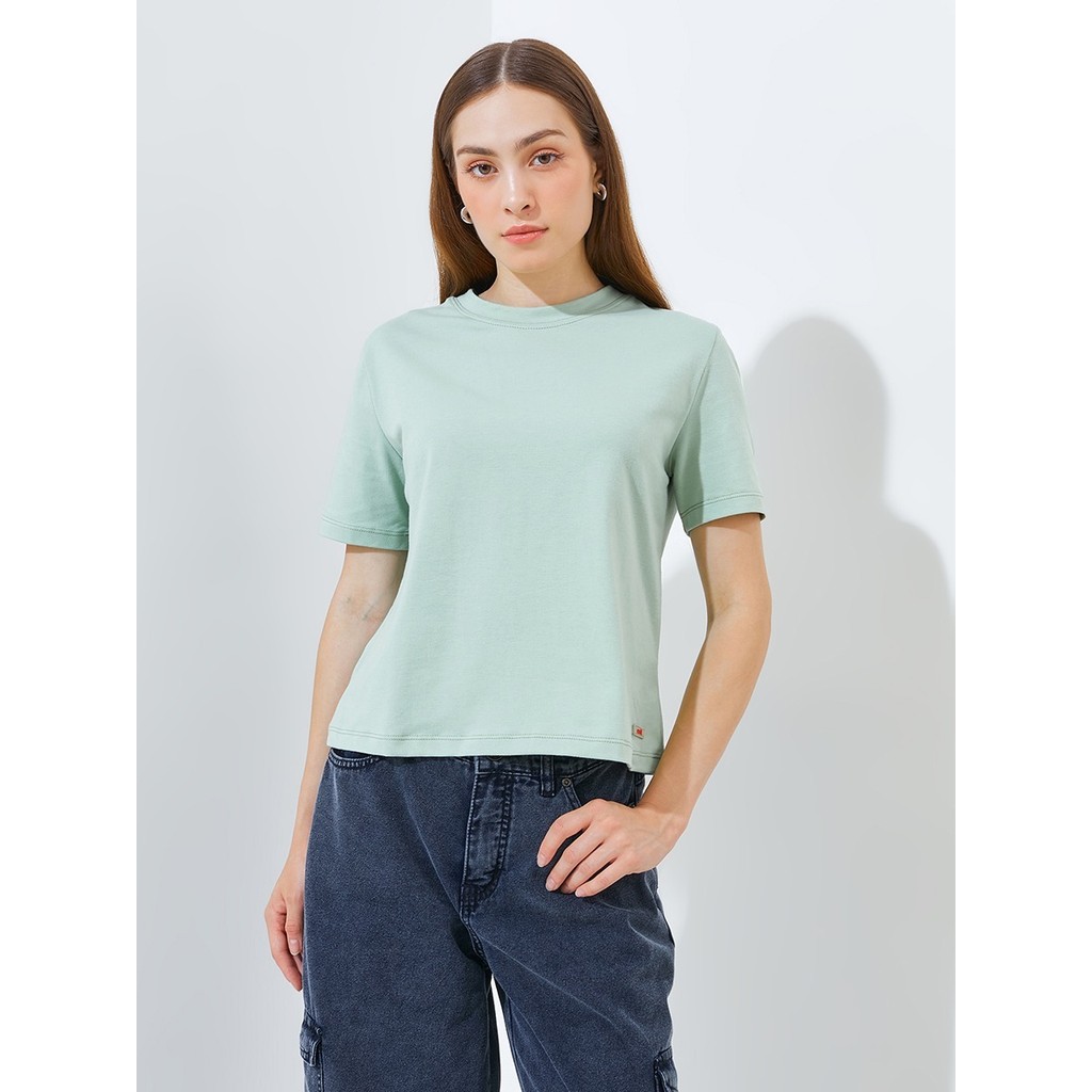 EXIT Anaya Tshirt 114.11723.30 |Kaos Wanita - Atasan Lengan Pendek