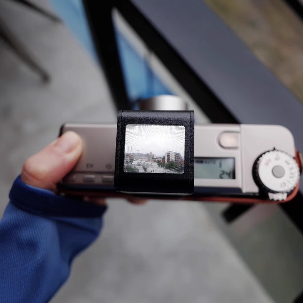 For Leica CM/Zoom/Minilux 35mm/40mm Metal Waist-Level Viewfinder HD Optical Finder Handcrafted for P