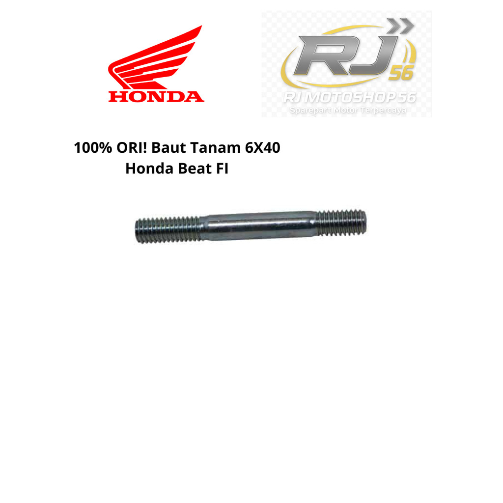 100% ORI! Baut Tanam 6X40 Honda Beat FI
