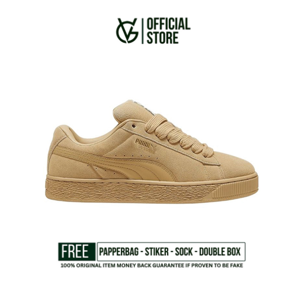 Sepatu Puma Suede XL Sand Dune 100% Original BNIB Sneakers Unisex