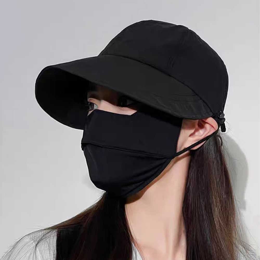 COD Topi Pantai Piknik Untuk Wanita Dewasa Berhijab Model Korean Style Kece Pelengkap Outfit Kekinia