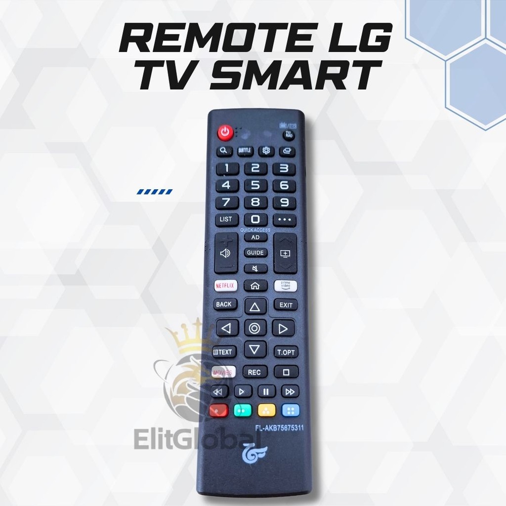 Remote LG TV Smart – Akses Cepat Netflix & YouTube