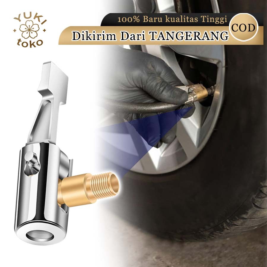 Chuck Pump Accessories Kepala Pompa Ban Sambungan Pompa Ban Chuck Pompa Ban