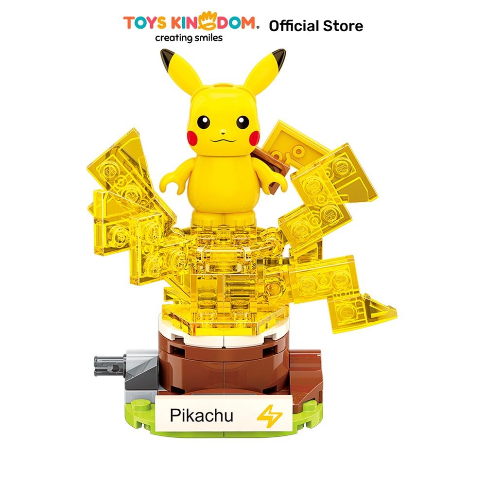 Toys Kingdom Keeppley Poke Ball Mini Pikachu Toys Kids Toy Mainan Koleksi Miniature Karakter Charact