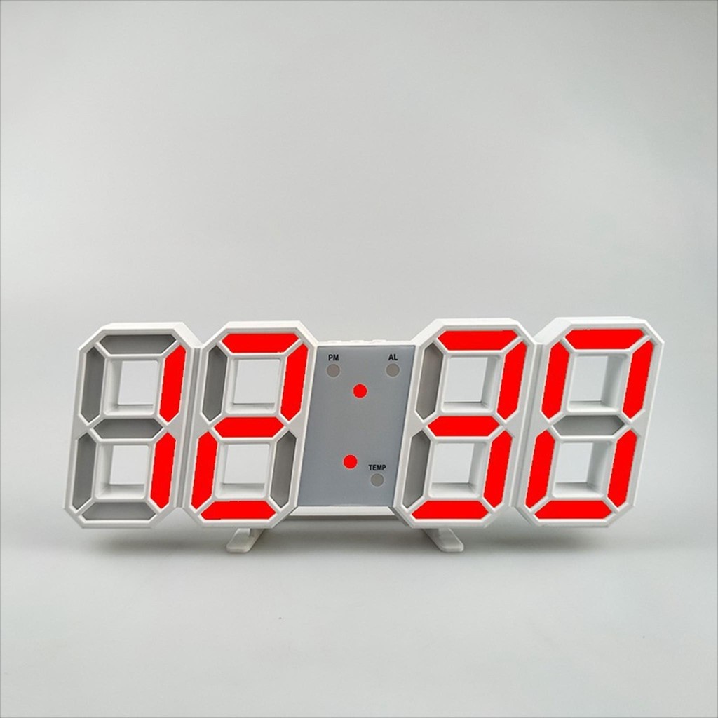 Jam Meja Digital 6609 Jam LED Weker Digital Smart Alarm