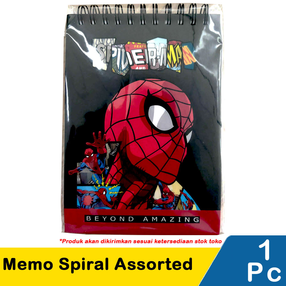 ADINATA MEMO SPIRAL ASSORTED